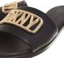 DKNY Slippers & Mules Waldina Flat Sandal in zwart - Thumbnail 1