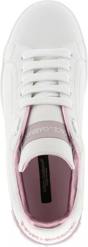 Dolce&Gabbana Sneakers Portofino Sneakers Nappa in wit