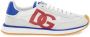 Dolce & Gabbana Multicolor Sneakers Puntige Neus Vetersluiting DG Logo Multicolor Dames - Thumbnail 2