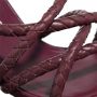 Dorothee schumacher Sandalen met hak Woven Elegance Cord Heel Sandale in paars - Thumbnail 1