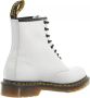 Dr. Martens Dr Martens Schoenen Enkellaarsjes DM11822100-1460-WHITE Unisex Wit - Thumbnail 8