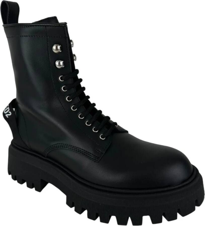 Dsquared2 Boots & laarzen Dames Laars Zwart 79347 01 in zwart