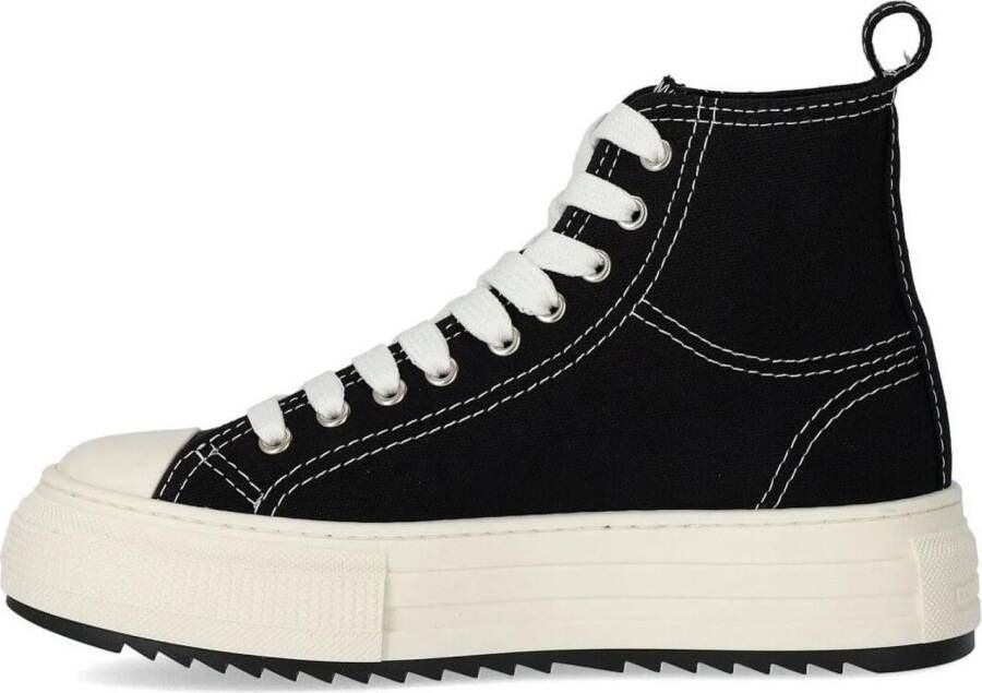 Dsquared2 Low-Top Sneakers Berlin Black Sneaker With Logo Black in zwart