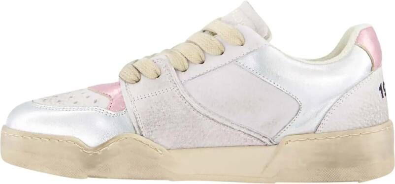 Dsquared2 Low-Top Sneakers Dames Spiker in staalgrijs