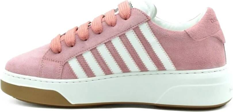 Dsquared2 Low-Top Sneakers Pink in poeder roze