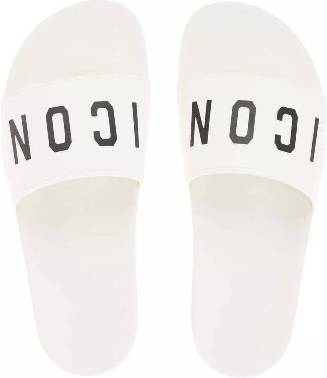 Dsquared2 Sandalen Ceresio Slides in wit