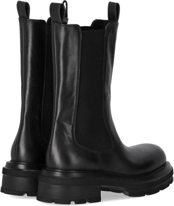 Elena Iachi Boots SCHWARZE CHELSEA STIEFELETTE in zwart