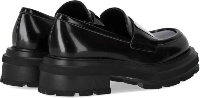 Elena Iachi Loafers SCHWARZER LOAFER in zwart