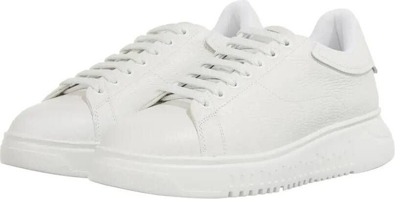 Emporio Armani Low-Top Sneakers Icon Sneaker in wit