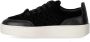 Emporio Armani Low-Top Sneakers SCHWARZER MONOGRAM SNEAKER in zwart - Thumbnail 1