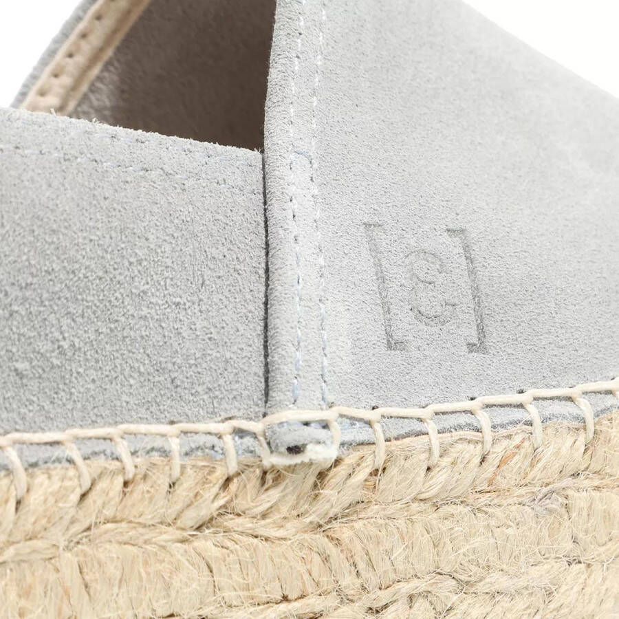 Espadrij l originale Espadrilles Classic Velour High in grijs