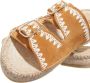 Espadrij l originale Sandalen Claquette Decore in cognac - Thumbnail 1