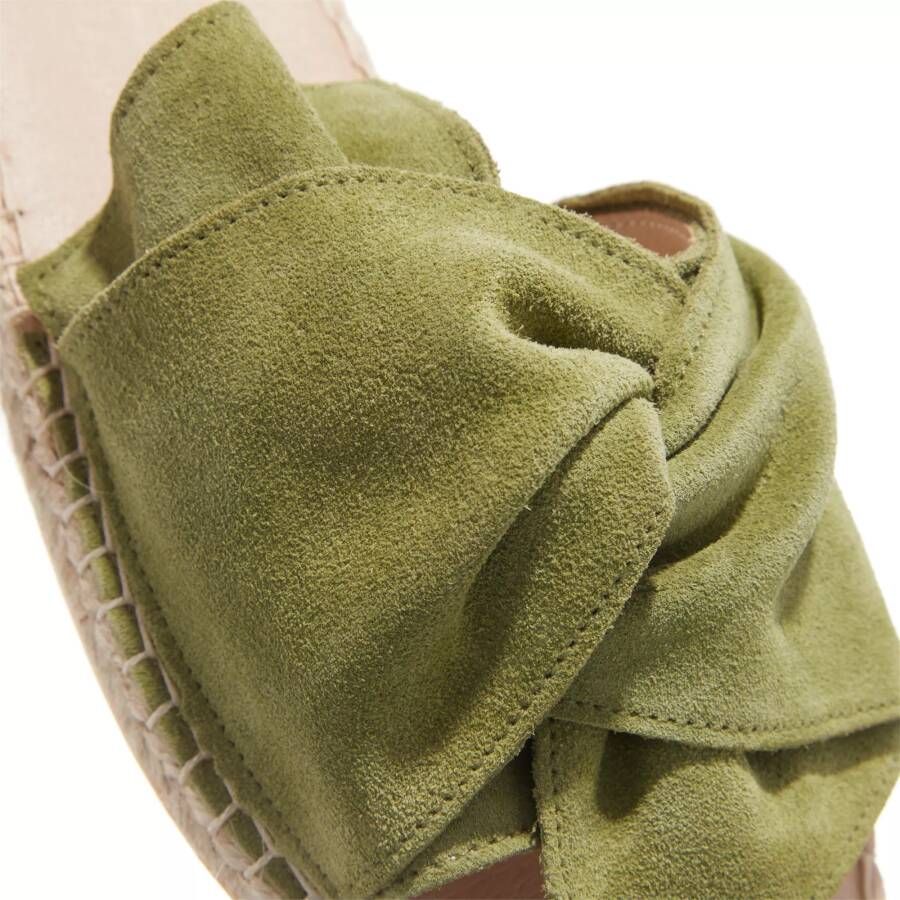 Espadrij l originale Slippers Plage Boucle in groen