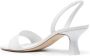 3Juin Sandalen Slingback Sandals in wit - Thumbnail 2