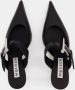 Alexander mcqueen Hoge hakken Francisco Pumps Leather Black in zwart - Thumbnail 2