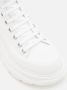 Alexander mcqueen Low-Top Sneakers 45MM TREAD SLICK LACE-UP SNEAKERS in wit - Thumbnail 3