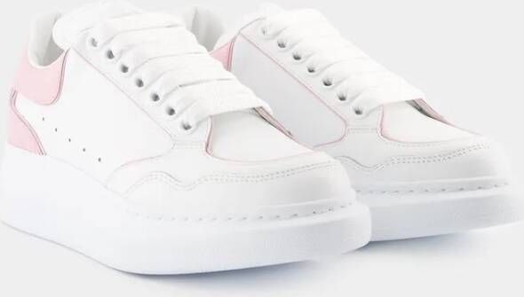 alexander mcqueen Low-Top Sneakers Oversized Hybrid Sneakers Leather White Pink in wit