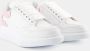 Alexander mcqueen Low-Top Sneakers Oversized Hybrid Sneakers Leather White Pink in wit - Thumbnail 25