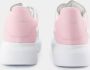 Alexander mcqueen Low-Top Sneakers Oversized Hybrid Sneakers Leather White Pink in wit - Thumbnail 27