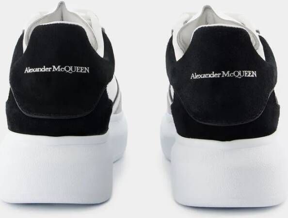 alexander mcqueen Low-Top Sneakers Oversized Sneakers Leather Grey in wit