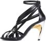 Alexander mcqueen Sandalen Armadillo Strappy Sandals in zwart - Thumbnail 4