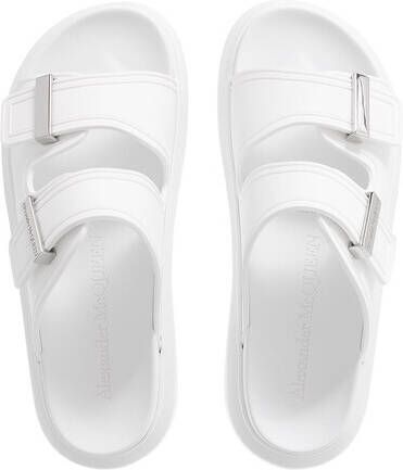 alexander mcqueen Sandalen Hybrid Slides in wit