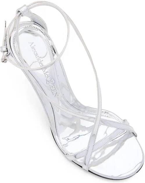 alexander mcqueen Sandalen Sandal W Metal Heel in wit