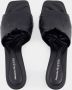 Alexander mcqueen Sandalen Seal Heeled Sandals Leather Black in zwart - Thumbnail 3