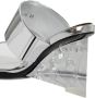 Alexander mcqueen Sandalen Silver Calf Leather Sandals in zilver - Thumbnail 2