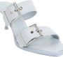 Alexander mcqueen Sandalen Spring Blue Leather Sandals in blauw - Thumbnail 2