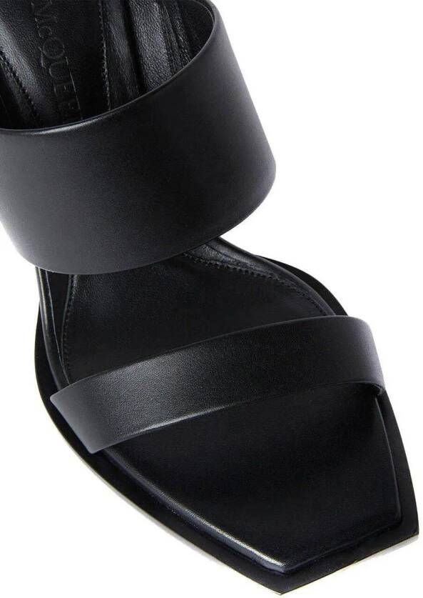 alexander mcqueen Slippers & Mules Sandals Black in zwart