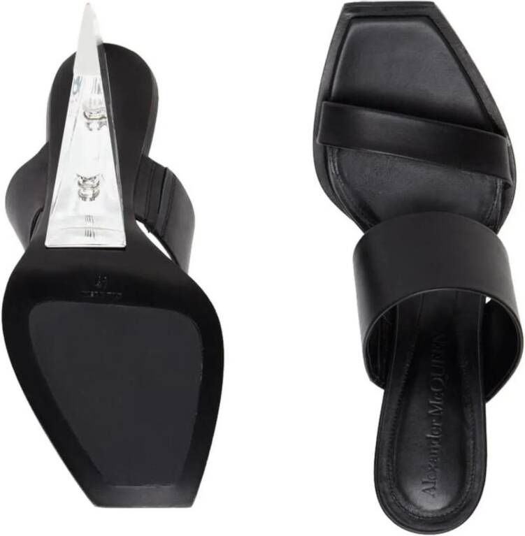 alexander mcqueen Slippers & Mules Sandals Black in zwart