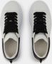 Alexander mcqueen Lage-top sneaker Oversized Sneakers Leather White Black in wit - Thumbnail 2