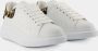 Alexander mcqueen Lage-top sneaker Oversized Sneakers Leather White Leopard in wit - Thumbnail 13