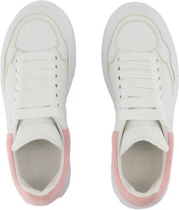 alexander mcqueen Low-Top Sneakers Oversized Sneakers Leather White Pink in wit