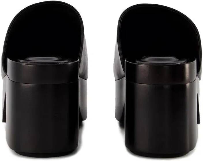 alexander wang Slippers & Mules Zoe Mules Leather Black in zwart