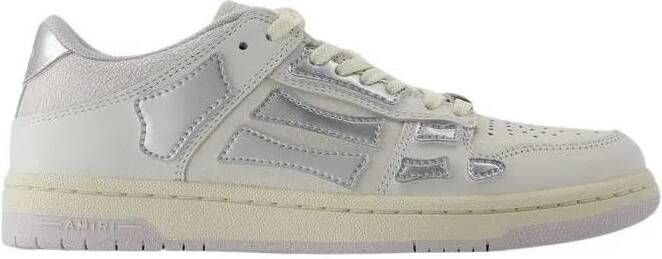 Amiri Low-Top Sneakers Metallic Skel Top Low Sneakers Synthetic White in wit