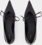 Anine Bing Loafers Nikki Ballerinas Leather Black in zwart - Thumbnail 5