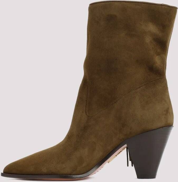 Aquazzura Boots Marfa 70 Boots in bruin