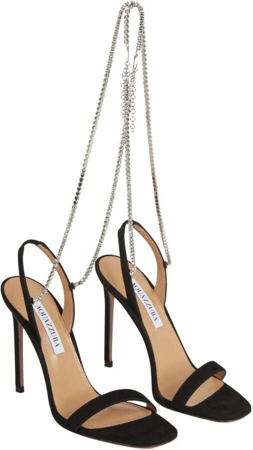 Aquazzura Hoge hakken Careless Whisper Heeled Sandals in zwart