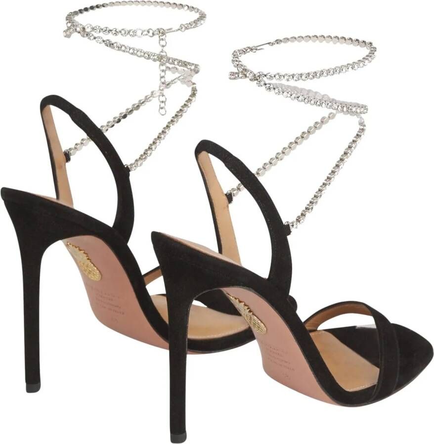 Aquazzura Hoge hakken Careless Whisper Heeled Sandals in zwart