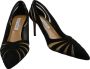 Aquazzura Hoge hakken Decollet� Nero in Suede in zwart - Thumbnail 2