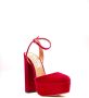 Aquazzura Hoge hakken Decollete Pink in poeder roze - Thumbnail 2