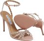 Aquazzura Hoge hakken Tequila 105 Heeled Sandals in poeder roze - Thumbnail 3