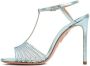 Aquazzura Sandalen Blue Amore Mio Sandals in blauw - Thumbnail 3