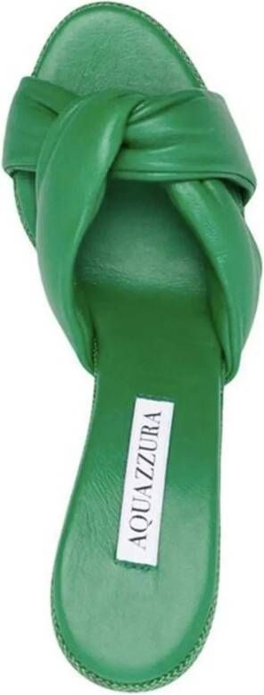 Aquazzura Sandalen Sandal Green in groen