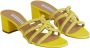 Aquazzura Sandalen Sandals Yellow in geel - Thumbnail 2