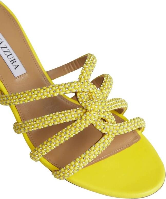 Aquazzura Sandalen Sandals Yellow in geel