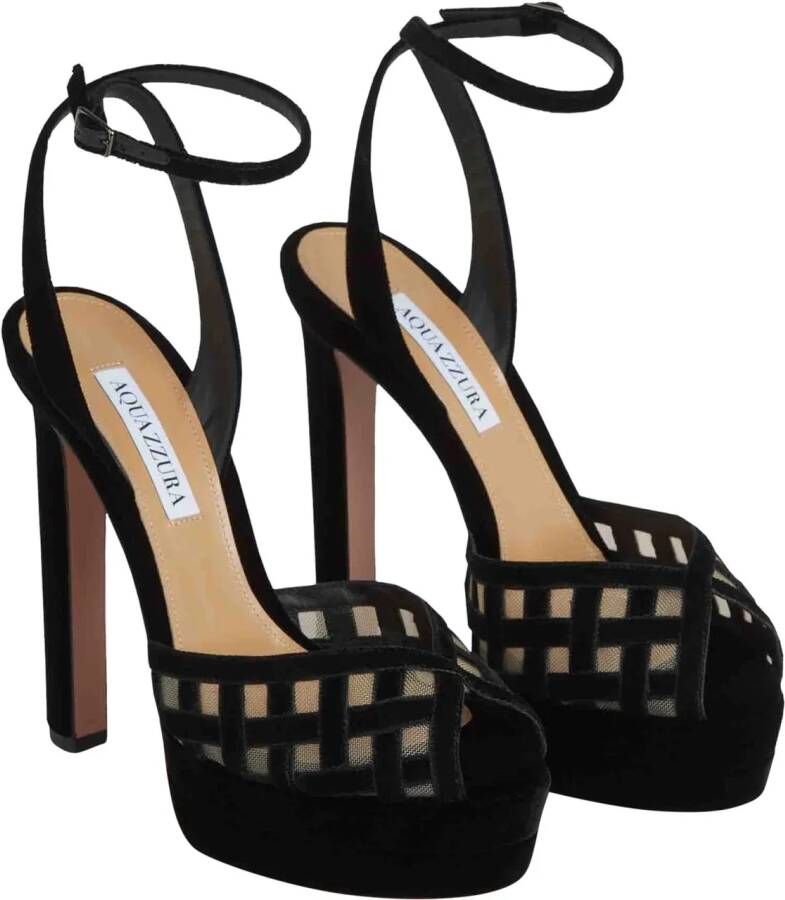 Aquazzura Slippers & Mules Sandals Black in zwart