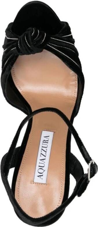 Aquazzura Slippers & Mules Sandals Black in zwart